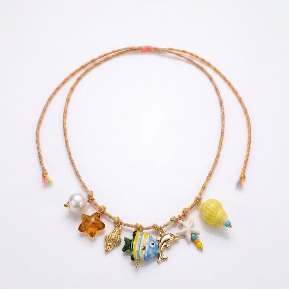 Seabloom Charm Necklace