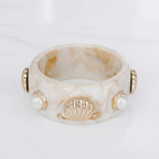 Shell Acrylic Bracelet ( 1 Piece )