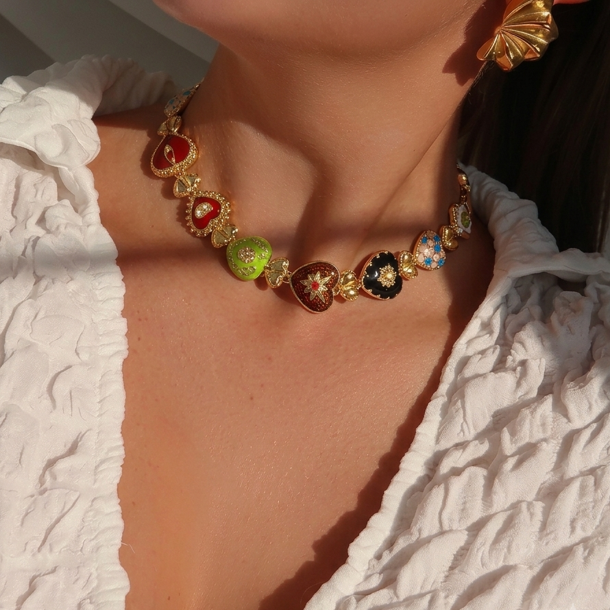 Elegant Retro Alloy Plating Necklace