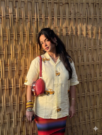 Handcrafted Cotton Tunic Shirt for Women