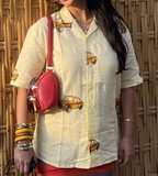 Handcrafted Cotton Tunic Shirt for Women