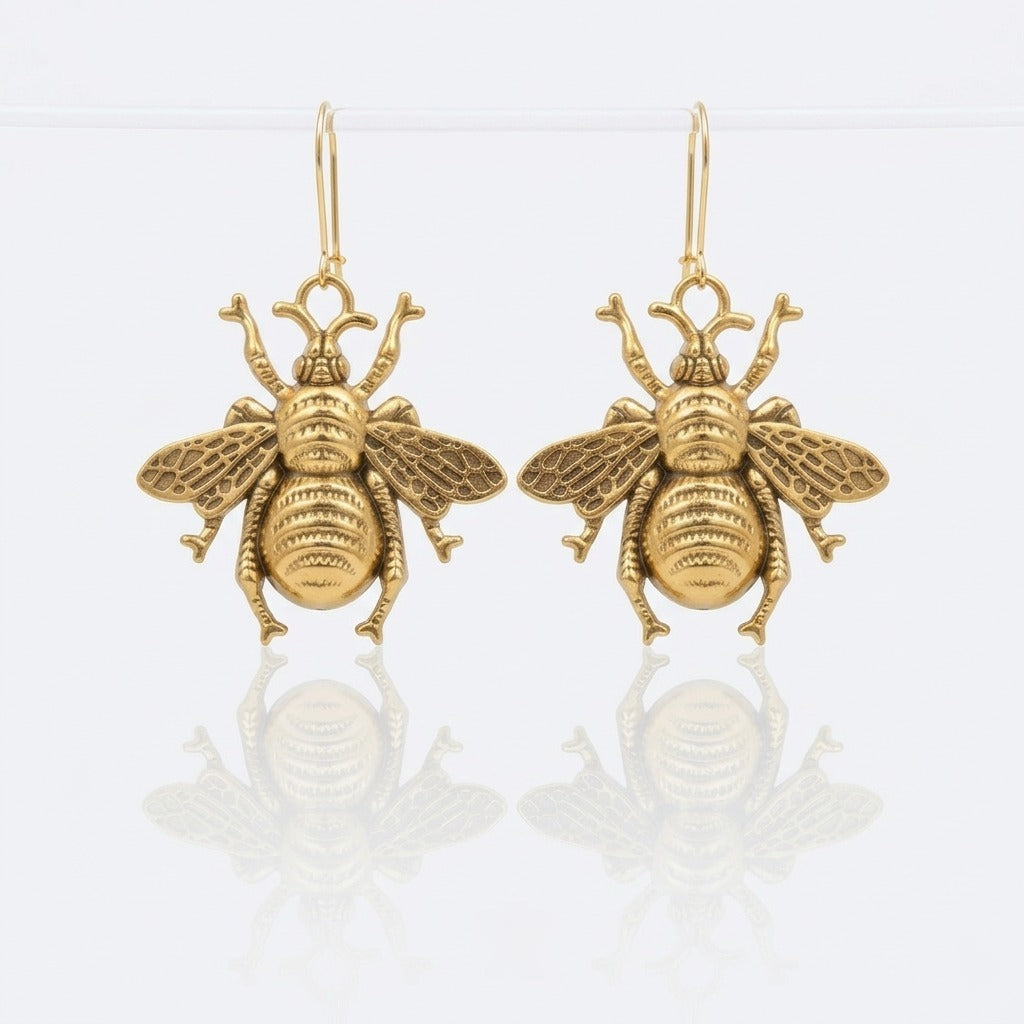Retro Animal Drop Earrings