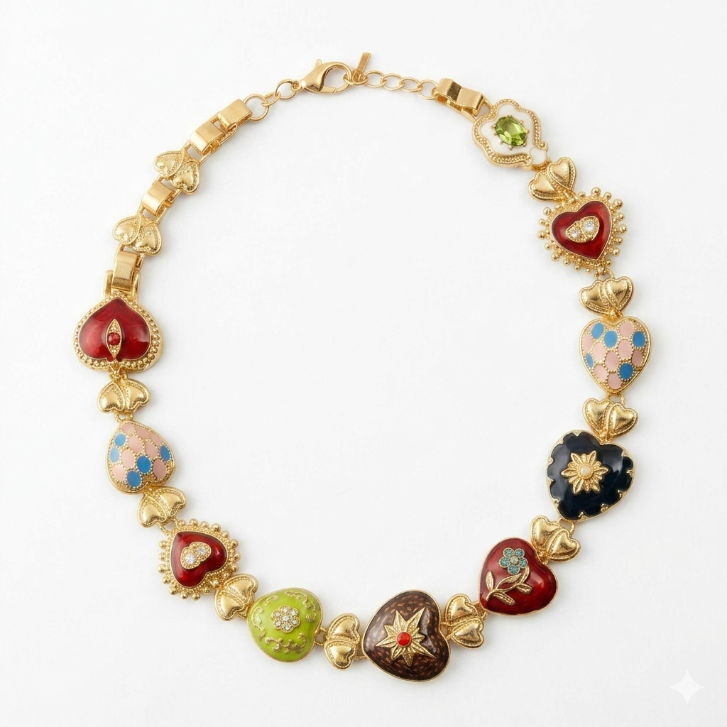 Elegant Retro Alloy Plating Necklace