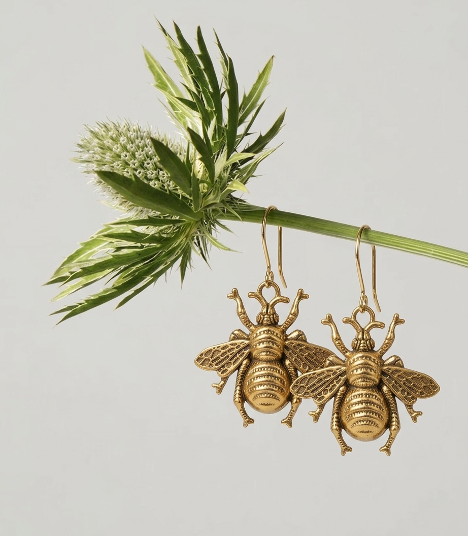 Retro Animal Drop Earrings