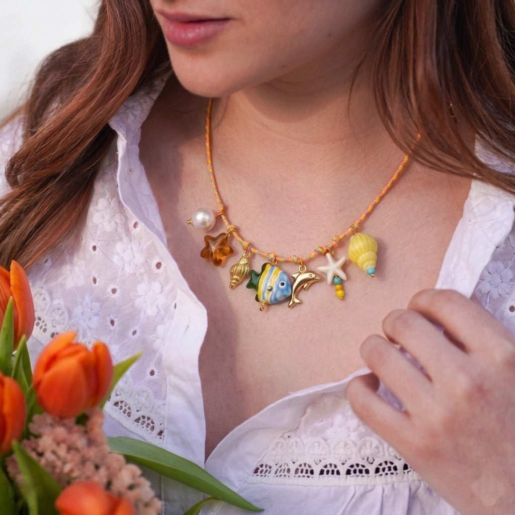 Seabloom Charm Necklace