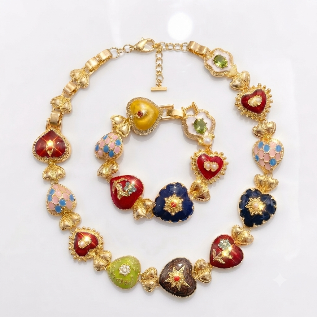 Elegant Retro Alloy Plating Necklace