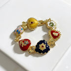 Retro Statement Necklace for Women | Gold-Plated Fashion Jewellery