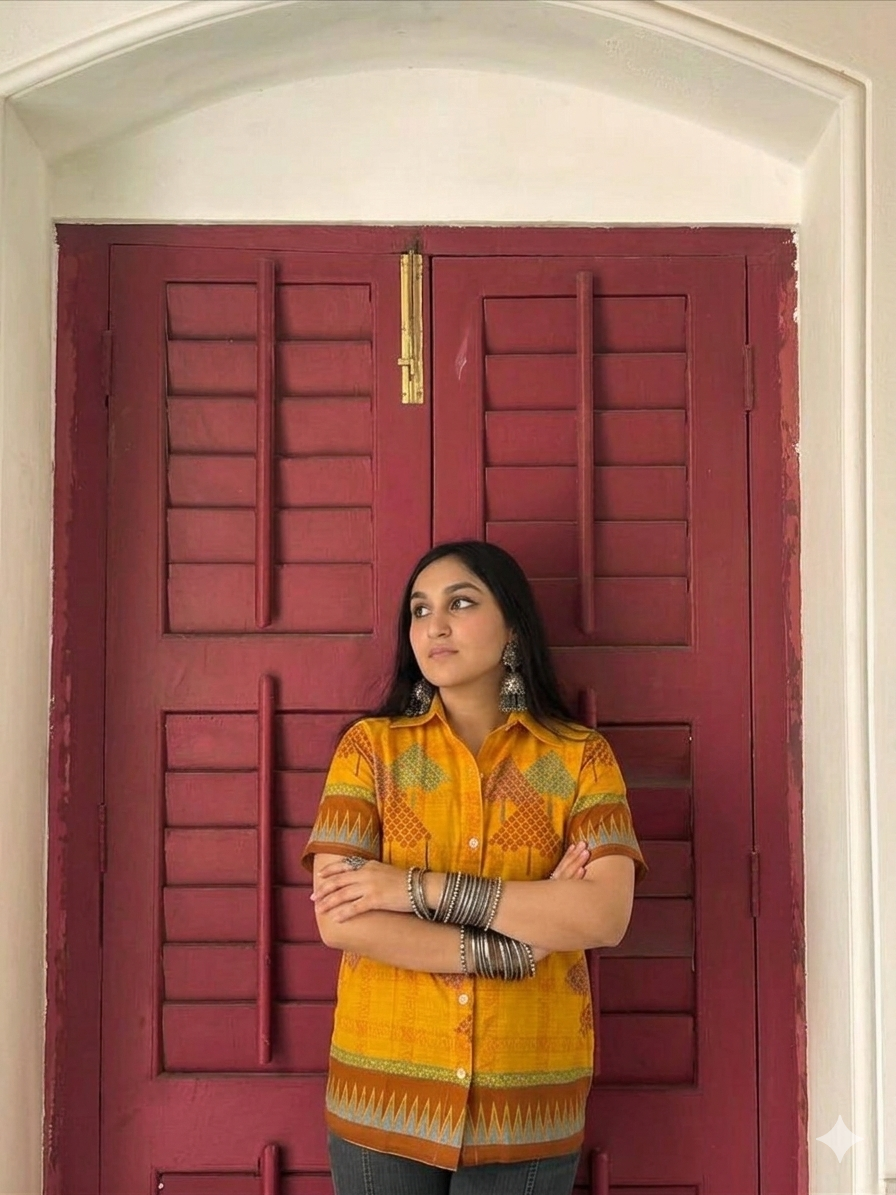 Vibrant Cotton Printed Shirt