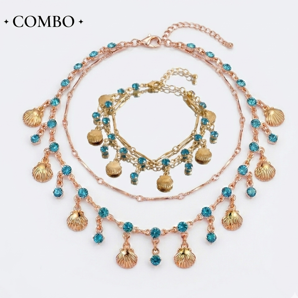 Ocean Muse Charm Necklace