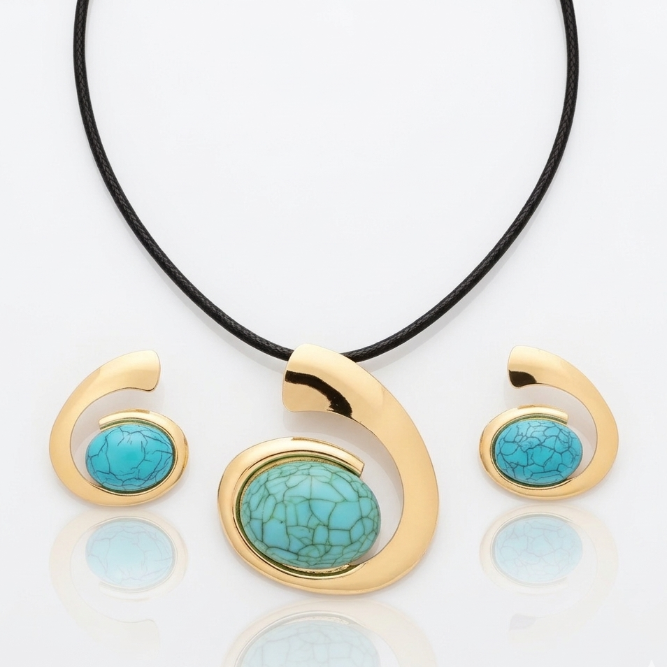 Azure Stone Harmony Necklace