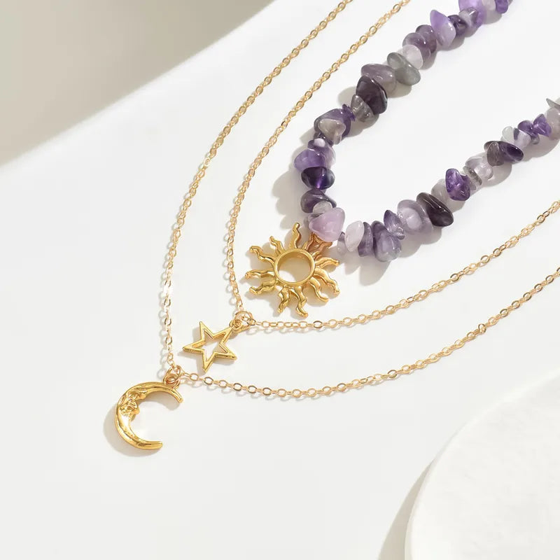Luna Star Glow Necklace Set