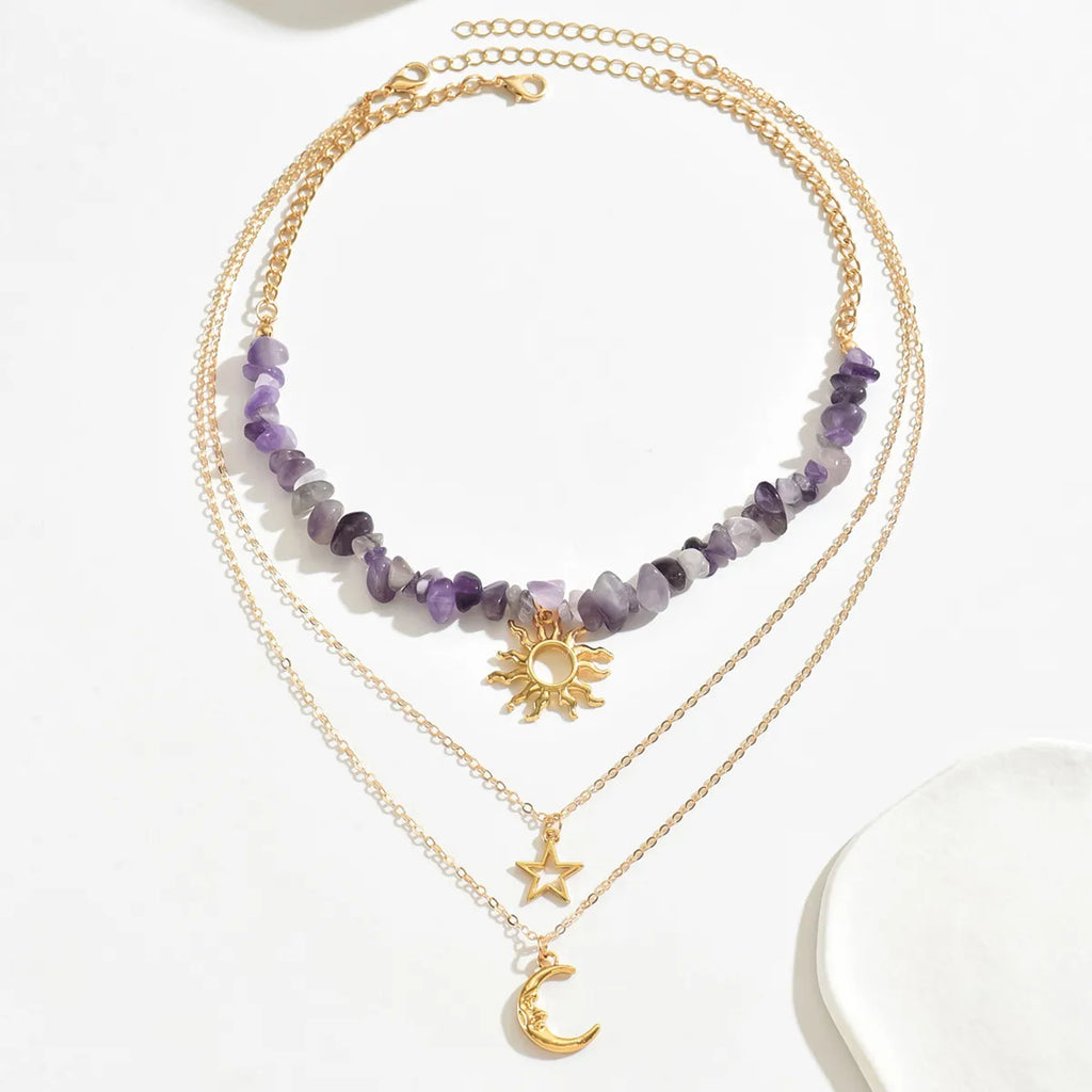 Luna Star Glow Necklace Set