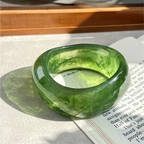 Irregular Dye Resin Bracelet Combo