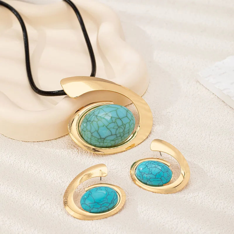Azure Stone Harmony Necklace