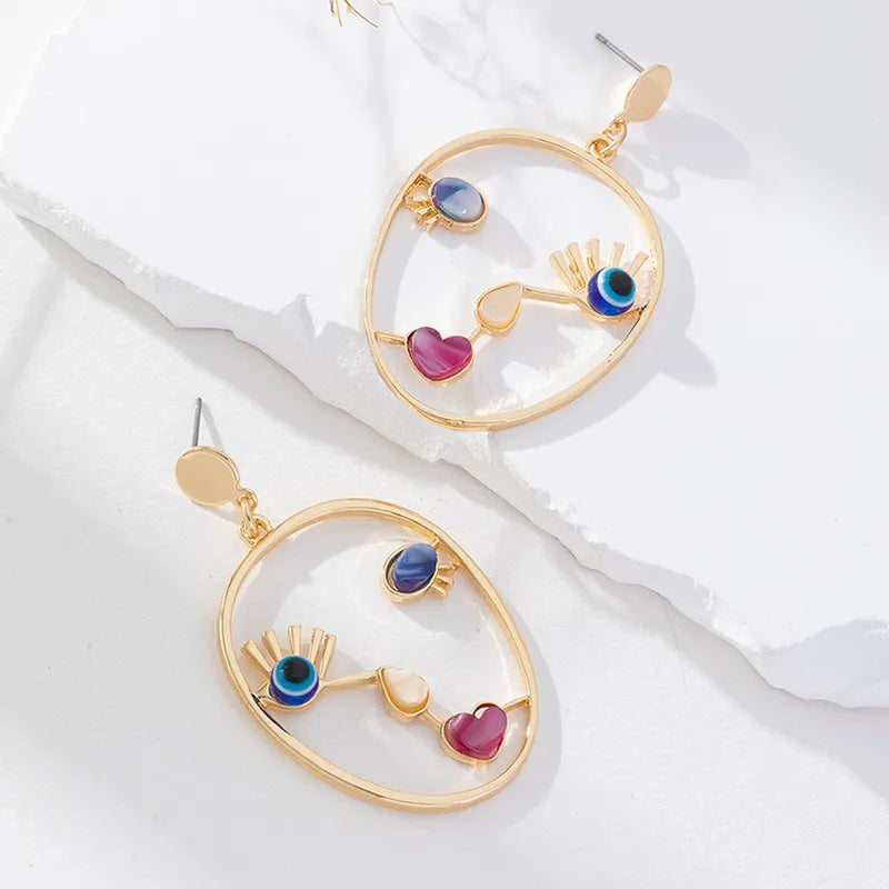 Celestia Eye Drop Earrings