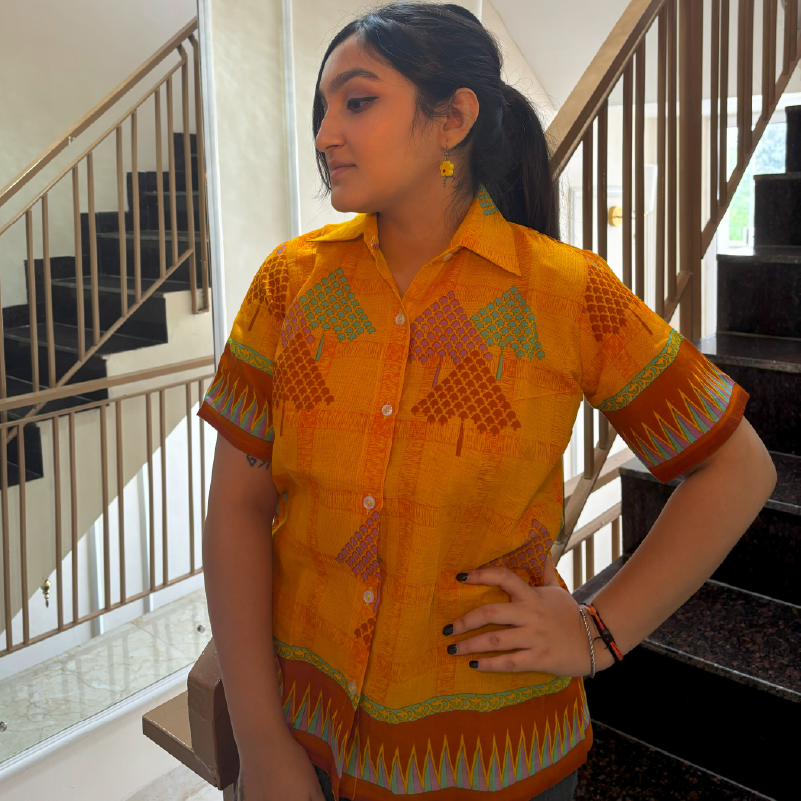 Vibrant Cotton Printed Shirt