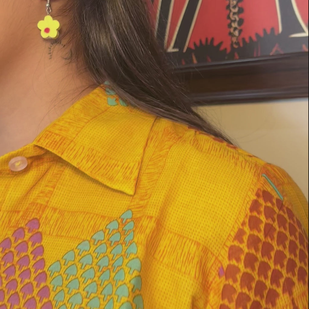 Vibrant Cotton Printed Shirt