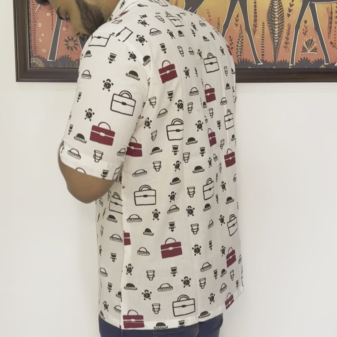 Unisex Luxe Classic White Shirt