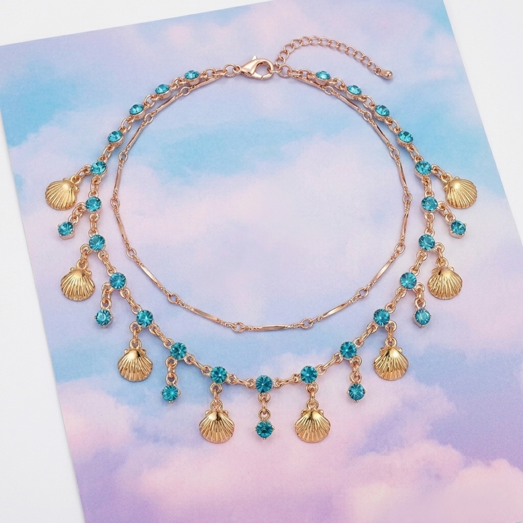 Ocean Muse Charm Necklace